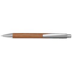 Bamboo Ballpoint Pen with Plastic Trims-3