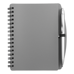 A6 Spiral Notebook and Pen-1