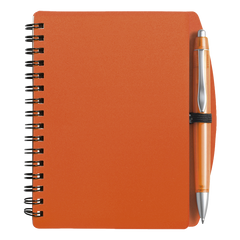 A6 Spiral Notebook and Pen-2