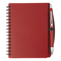 A6 Spiral Notebook and Pen-3