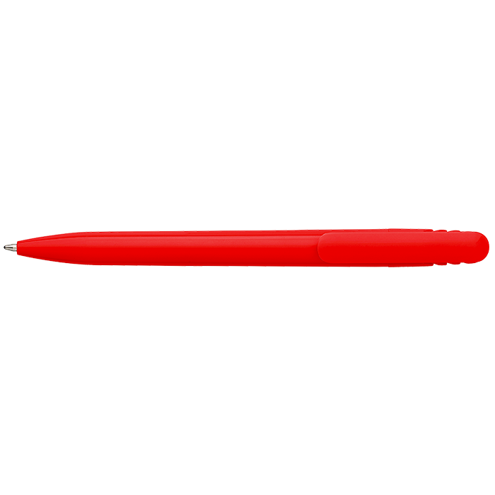 Solid Colour Ballpoint Pen with Matching Coloured Clip-1