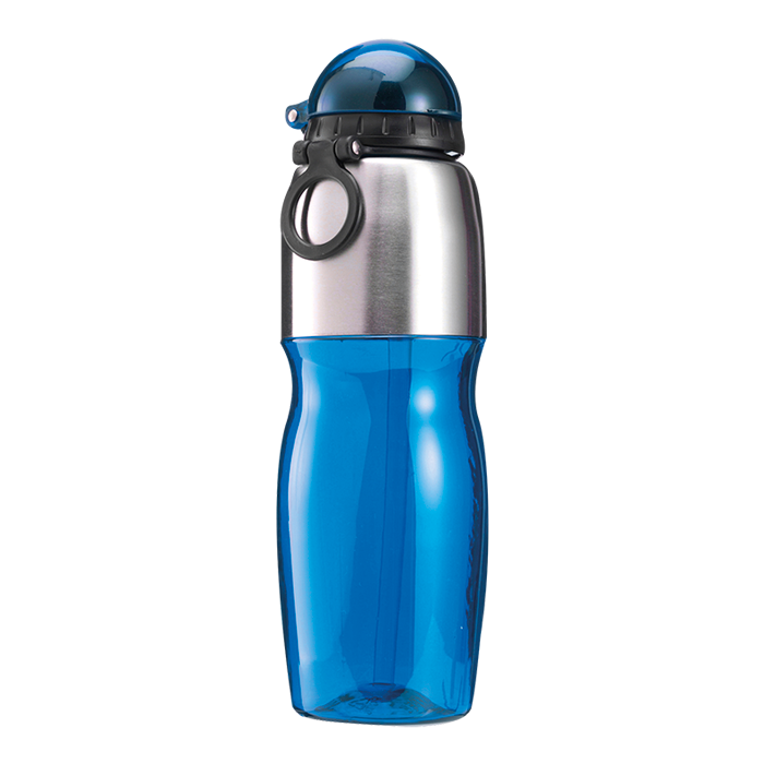 800ml Sports Water Bottle with Foldable Drinking Spout-1