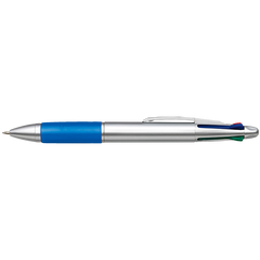 4 Colour Ballpoint Pen with Rubber Grip-1