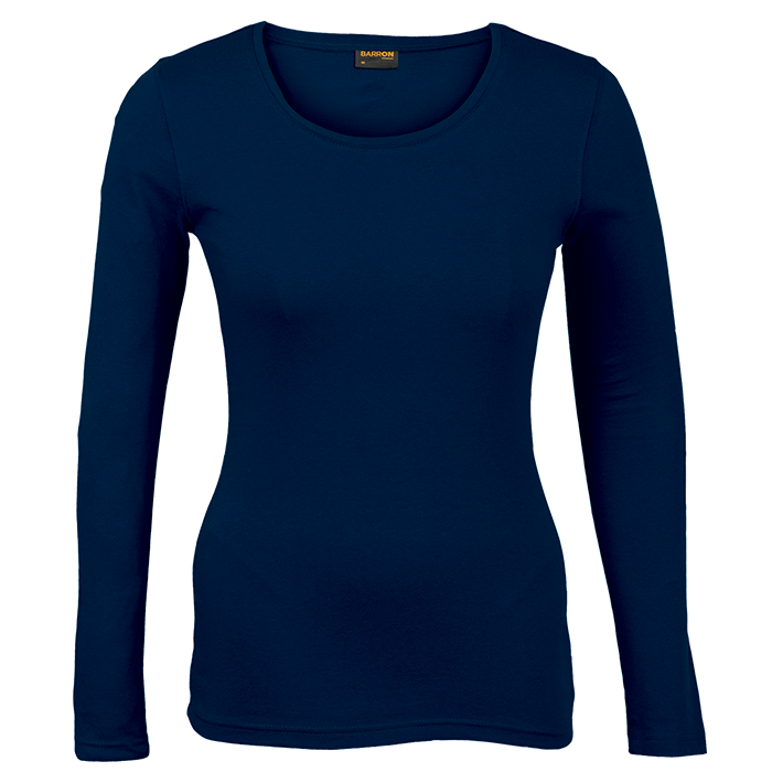 145g Long sleeve T-shirt Ladies-2