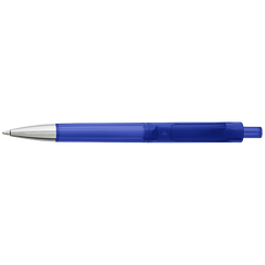 Ballpoint Pen With Transparent Coloured Barrel-1