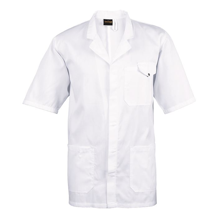 All-Purpose Short Sleeve Lab Coat (LAB-ALL)-0