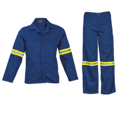 Barron Supreme Poly Cotton Conti Suit with Reflective (CS-SR)-1