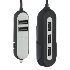 Whizzy 5 Port USB Car Charger-0