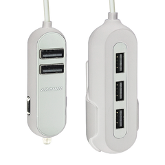 Whizzy 5 Port USB Car Charger-1