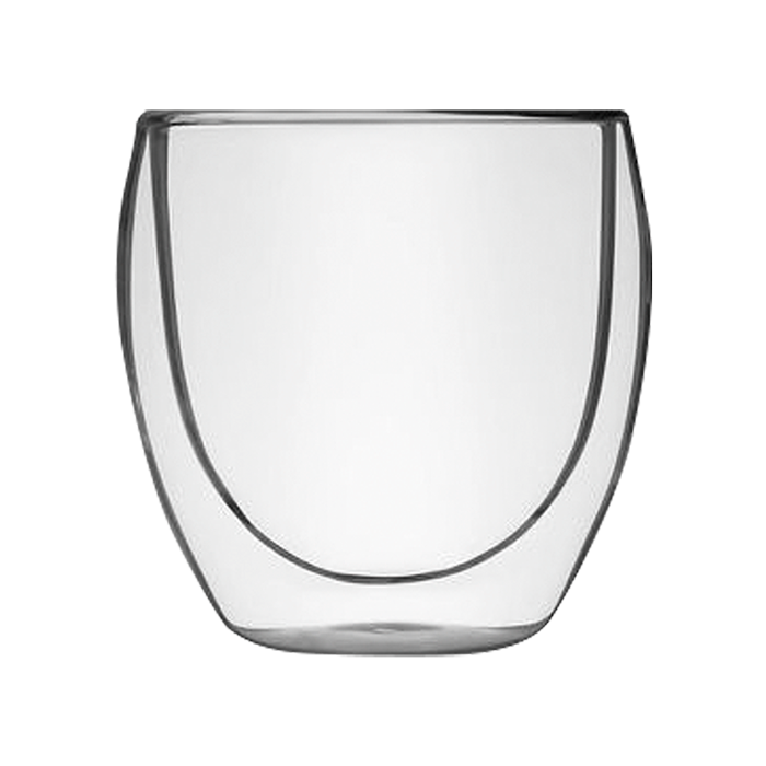 Elegant Double Wall Glass Mug in Gift Box-0