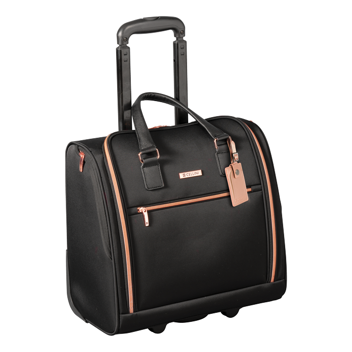 Cellini Allure Medium 4 Wheel Trolley with TSA Lock-0