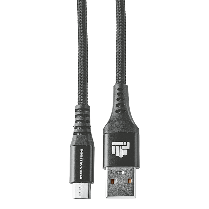 1.8m Nylon Braided Micro-USB Cable-0