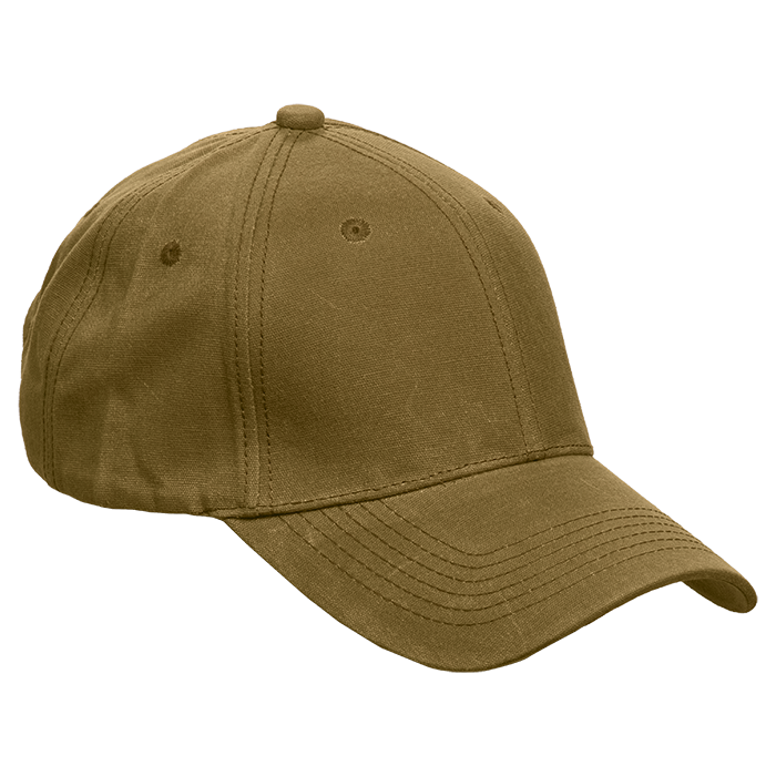 6 Panel Barron Washed Oil Skin Cap-3