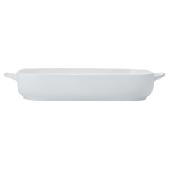 White Basics Rectangular Baker-0