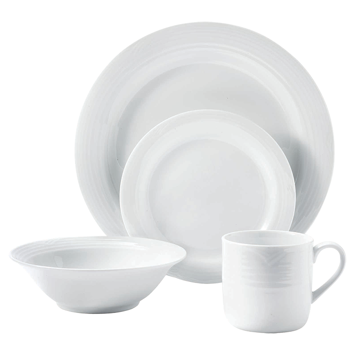 Arctic White 16 Piece Dinner Set-0