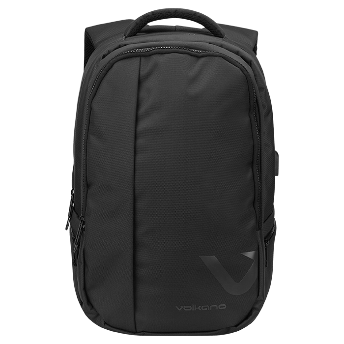 Volkano Midtown Series Laptop Bag with USB Charging Port-0