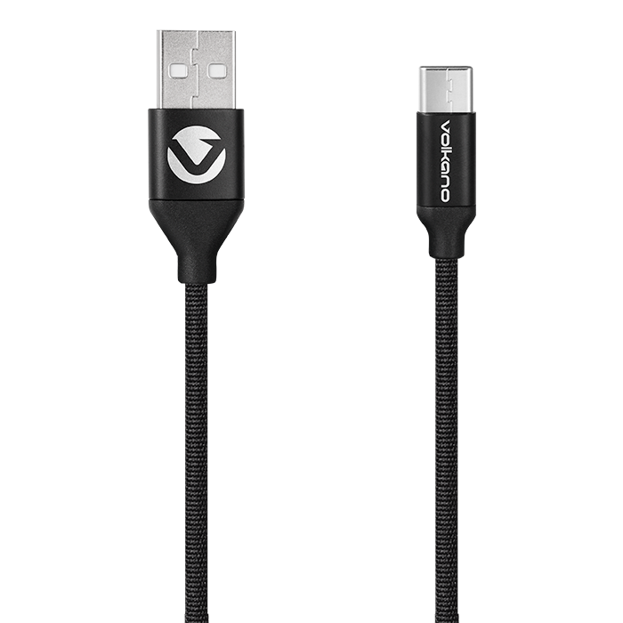 Volkano Weave Series Type-C Cable 3m-0