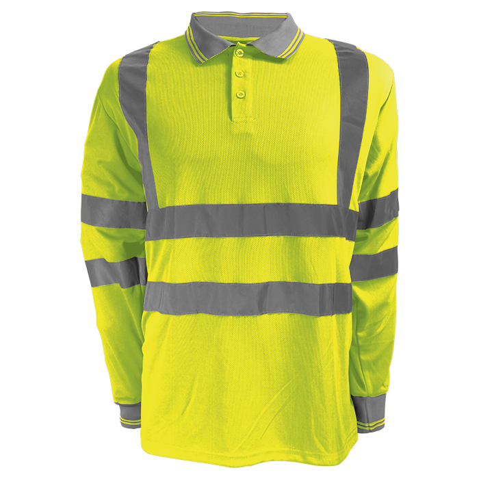 Barron Long Sleeve Reflective Golfer With Tape-2