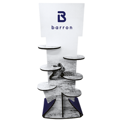 Barron 6 Level Shoe Display Stand-0