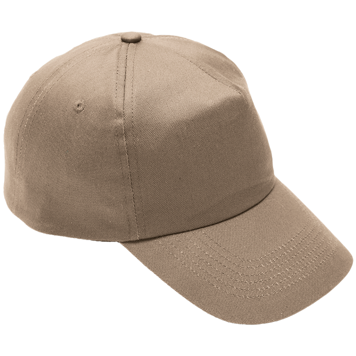 5 Panel Cotton with Hard Front Cap-2