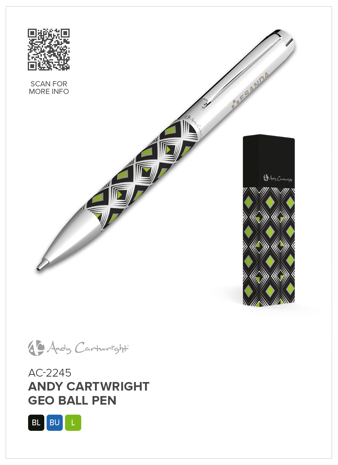 Andy Cartwright Geo Ball Pen-1