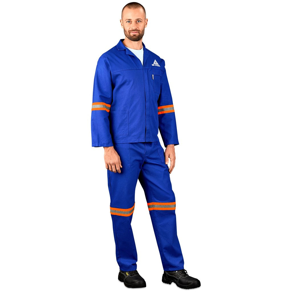 Technician 100% Cotton Conti Suit - Reflective Arms & Legs - Orange Tape-6