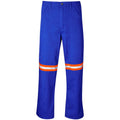 Site Premium Polycotton Pants - Reflective Legs - Orange Tape