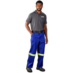Artisan Premium 100% Cotton Pants - Reflective Legs - Yellow Tape-1