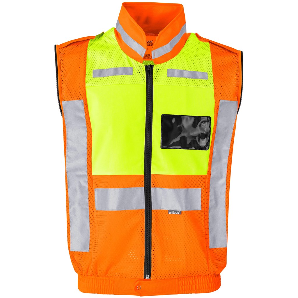 Metro Two-Tone Hi-Viz Reflective Zip-Off Jacket-2