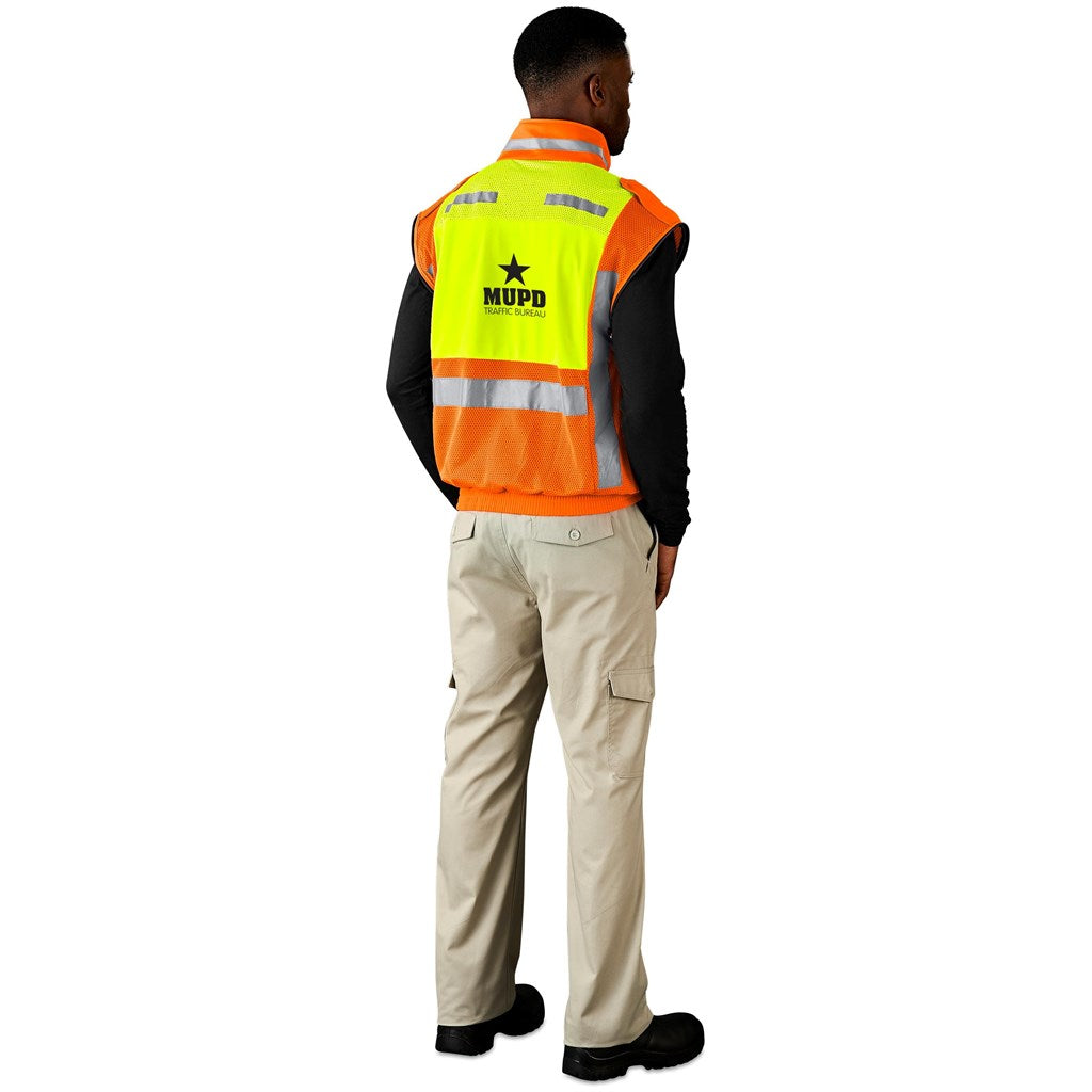 Metro Two-Tone Hi-Viz Reflective Zip-Off Jacket-8