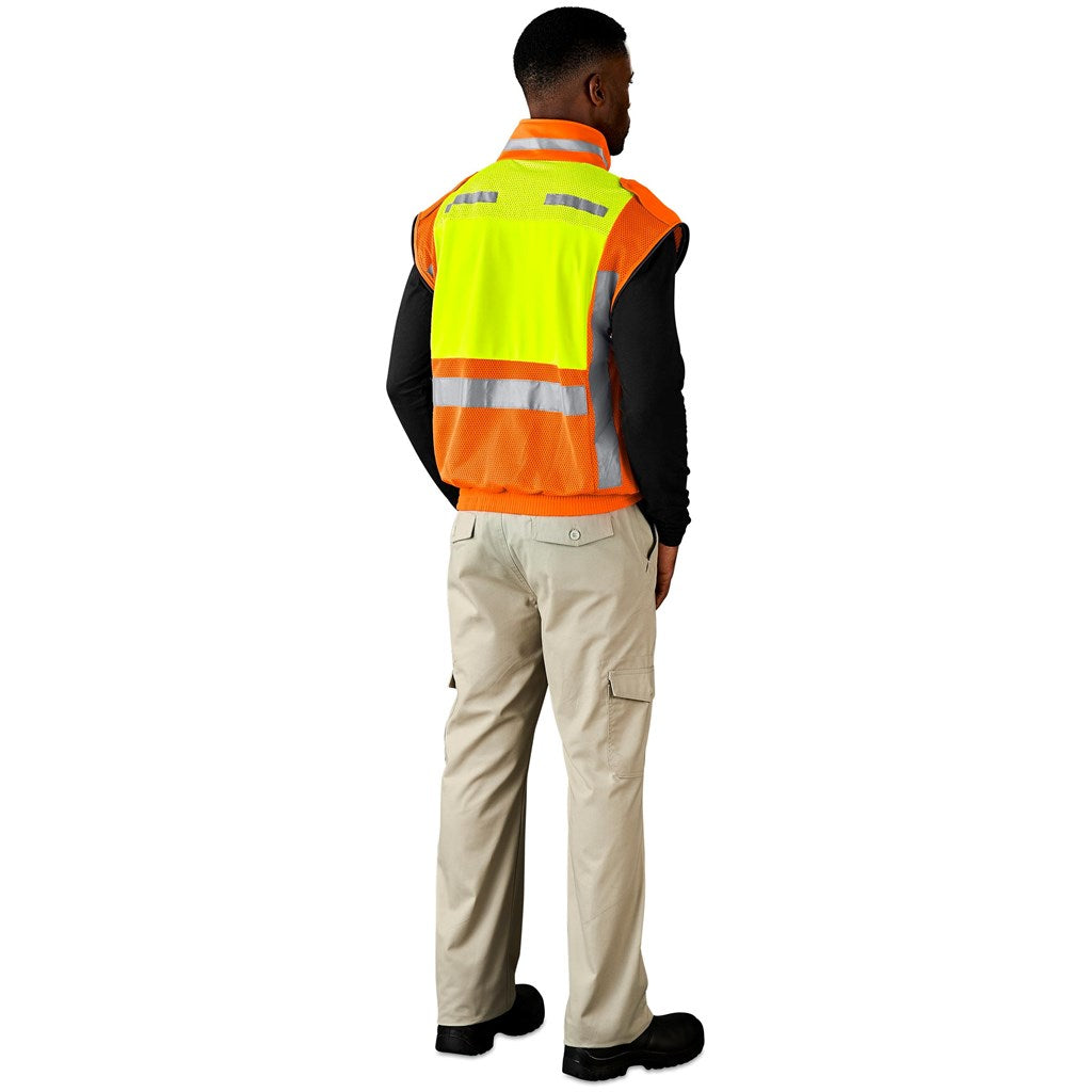 Metro Two-Tone Hi-Viz Reflective Zip-Off Jacket-7