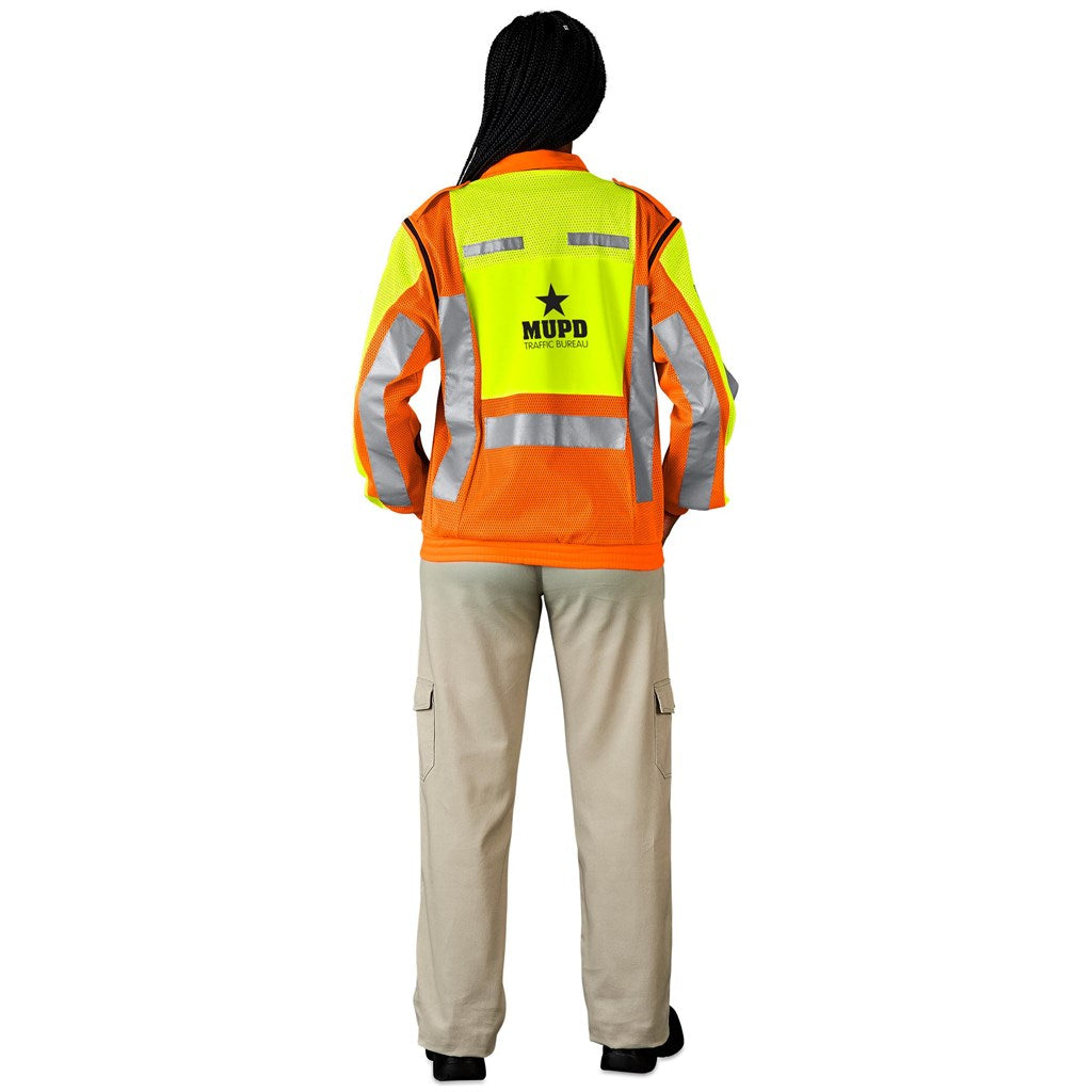 Metro Two-Tone Hi-Viz Reflective Zip-Off Jacket-9