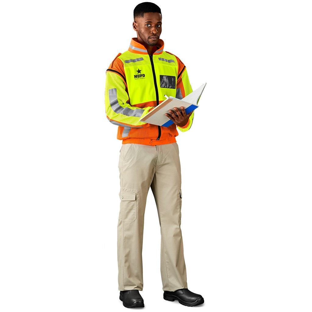 Metro Two-Tone Hi-Viz Reflective Zip-Off Jacket-13