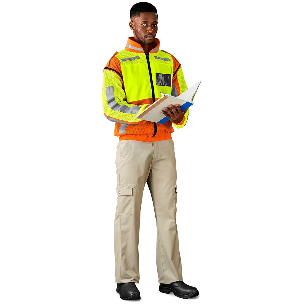 Metro Two-Tone Hi-Viz Reflective Zip-Off Jacket-12