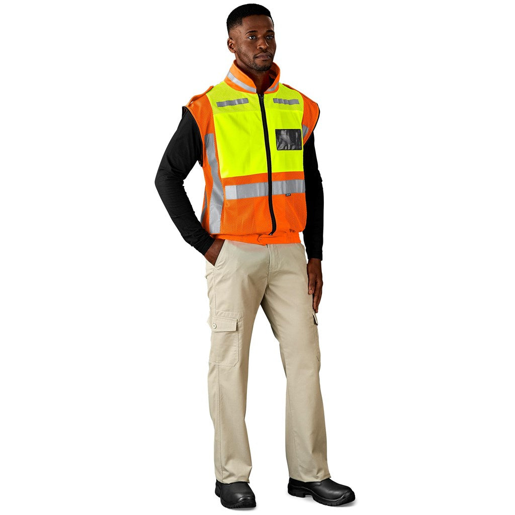 Metro Two-Tone Hi-Viz Reflective Zip-Off Jacket-15