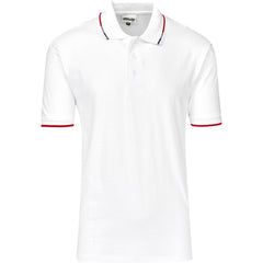 Mens Ash Golf Shirt - White-0