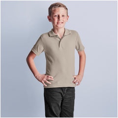 Kids Basic Pique Golf Shirt-2