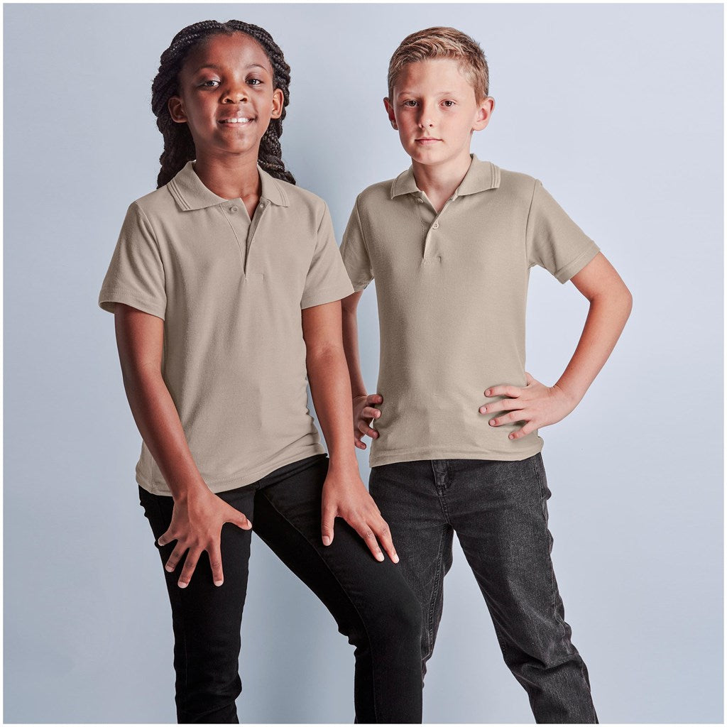 Kids Basic Pique Golf Shirt-4