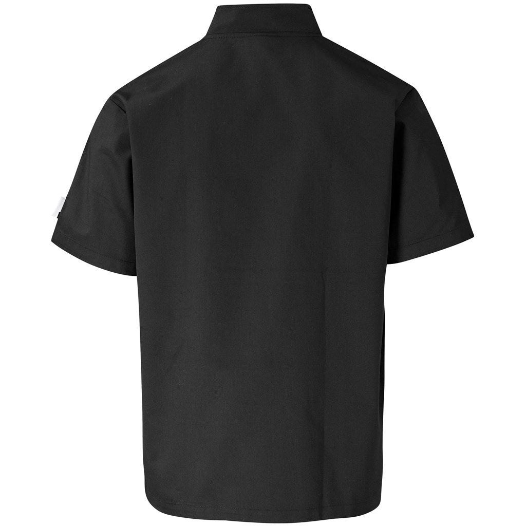 Unisex Short Sleeve Cannes Utility Top - Black-1