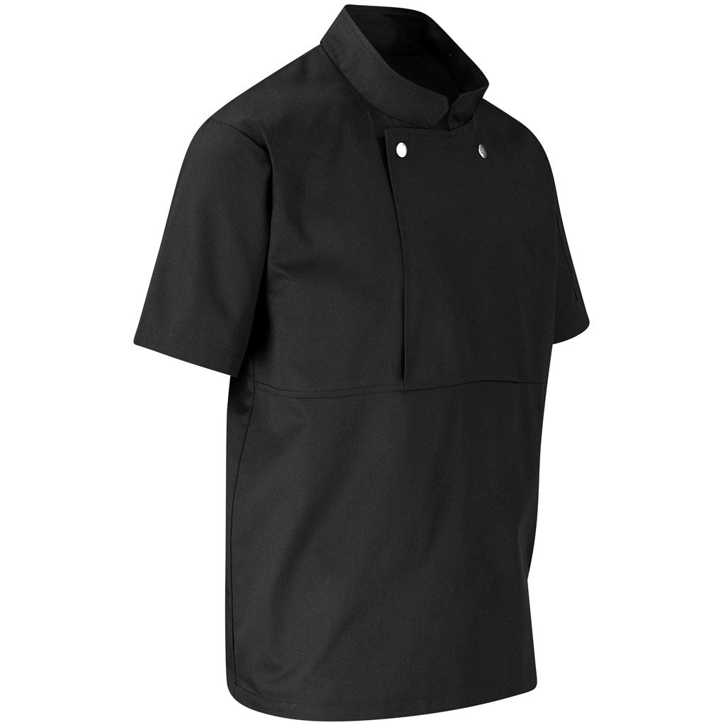 Unisex Short Sleeve Cannes Utility Top - Black-2