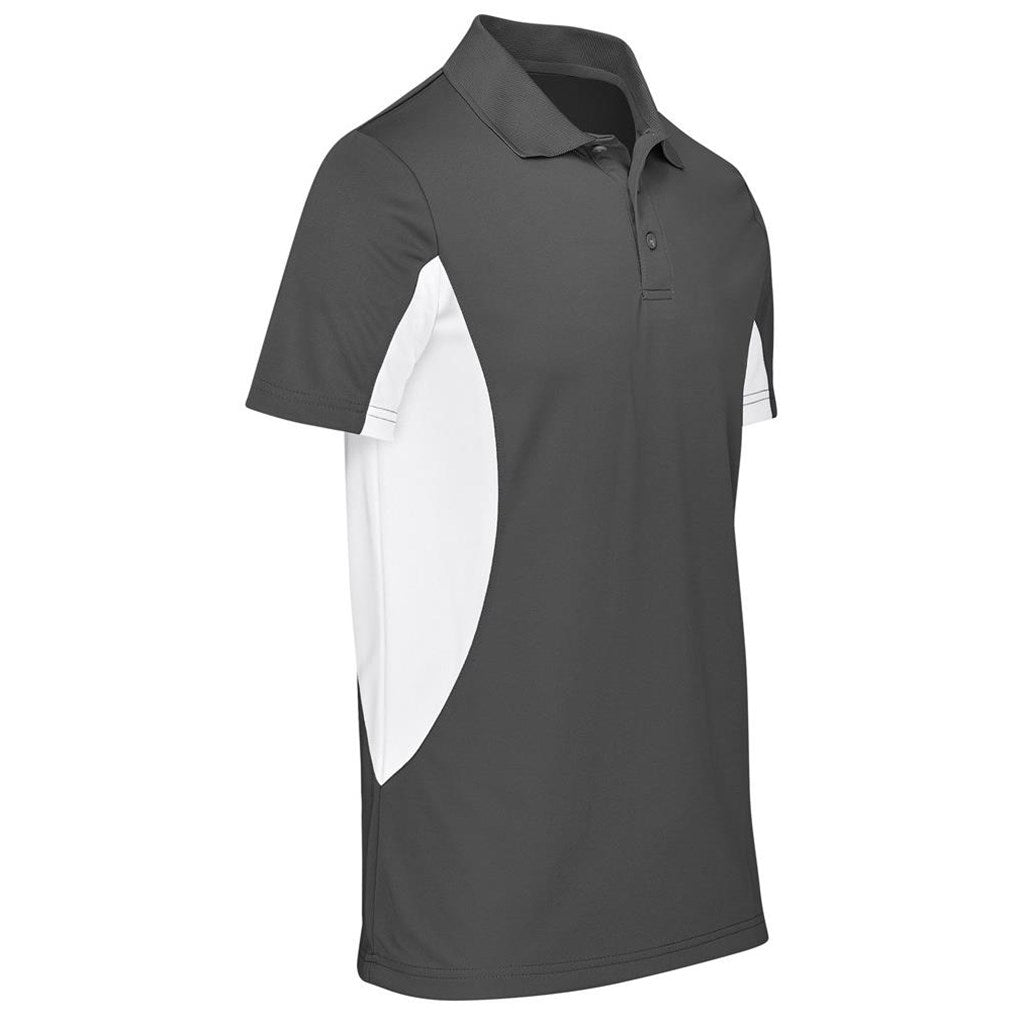 Kids Championship Golf Shirt - Grey-0