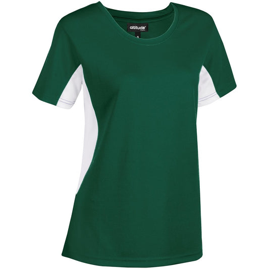 Ladies Championship T-Shirt - Dark Green-0