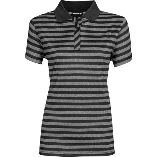 Ladies Drifter Golf Shirt - Black-0