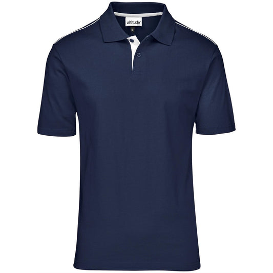 Mens Galway Golf Shirt - Navy-0