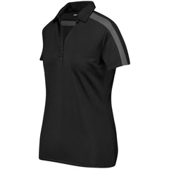 Ladies Nautilus Golf Shirt - Black-3