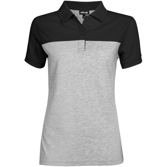 Ladies Urban Golf Shirt - Black-0