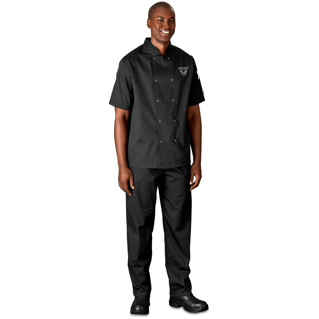 Unisex Short Sleeve Zest Chef Jacket-4