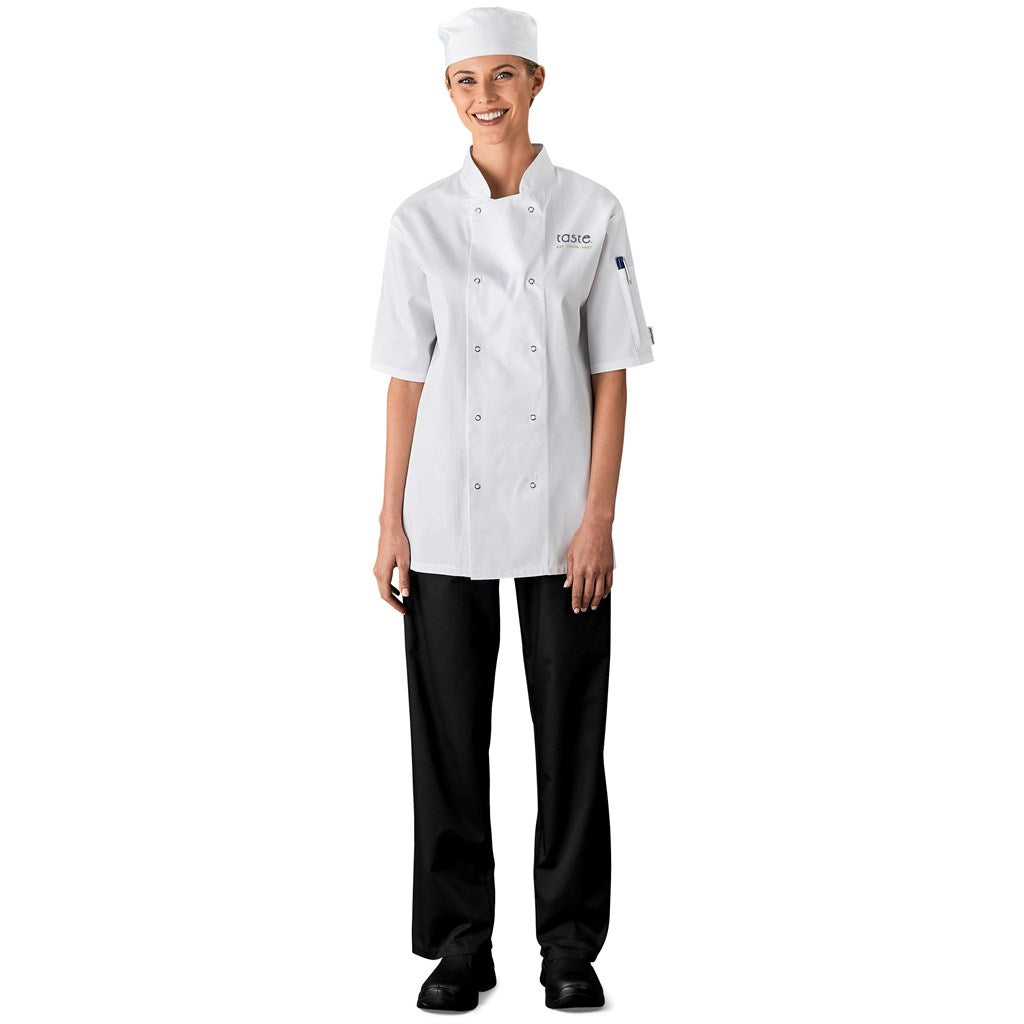 Unisex Short Sleeve Zest Chef Jacket-8