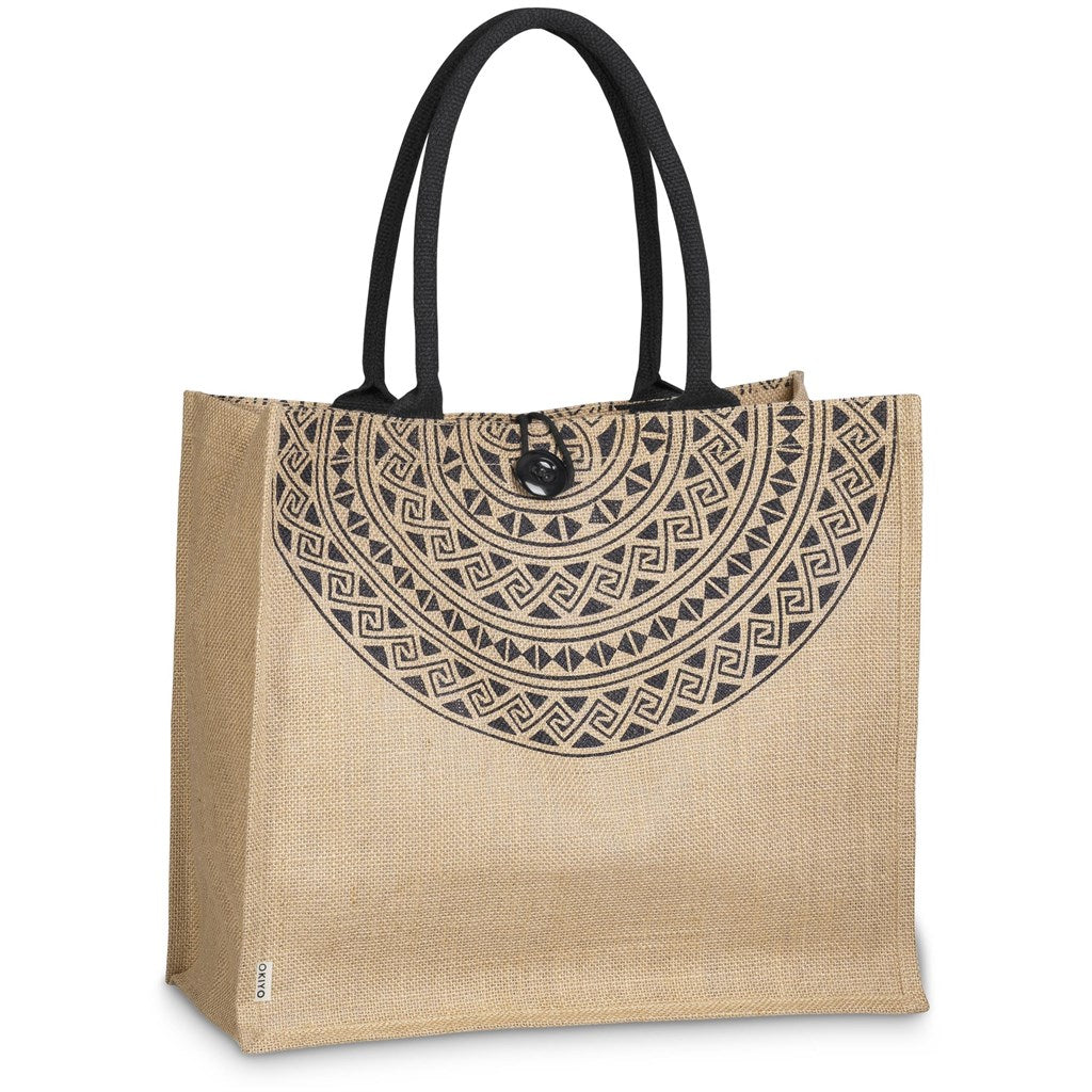 Okiyo Kashira Jute Tote-1