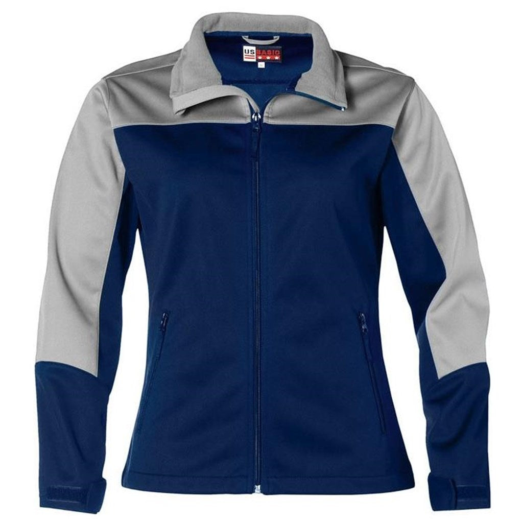 Ladies Attica Softshell Jacket - Navy-0